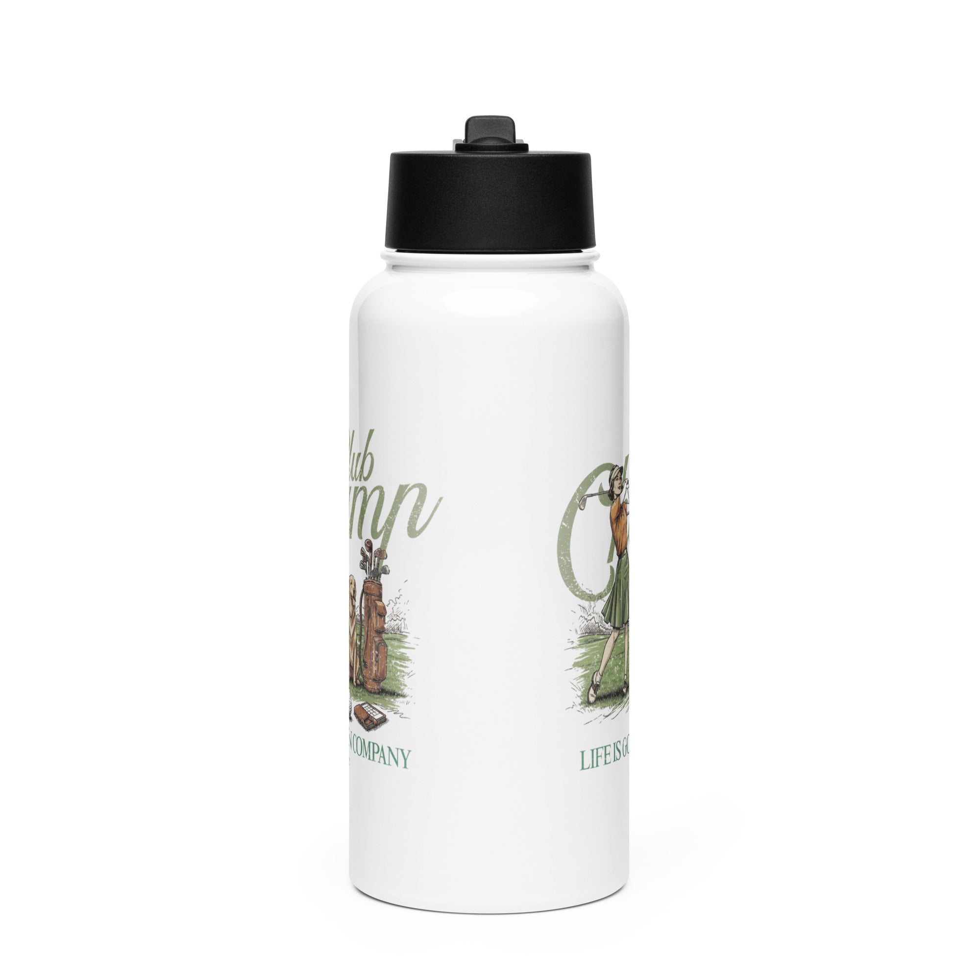 Club Champ Mother's Day Limited Edition Stainless steel water bottle with a straw lid