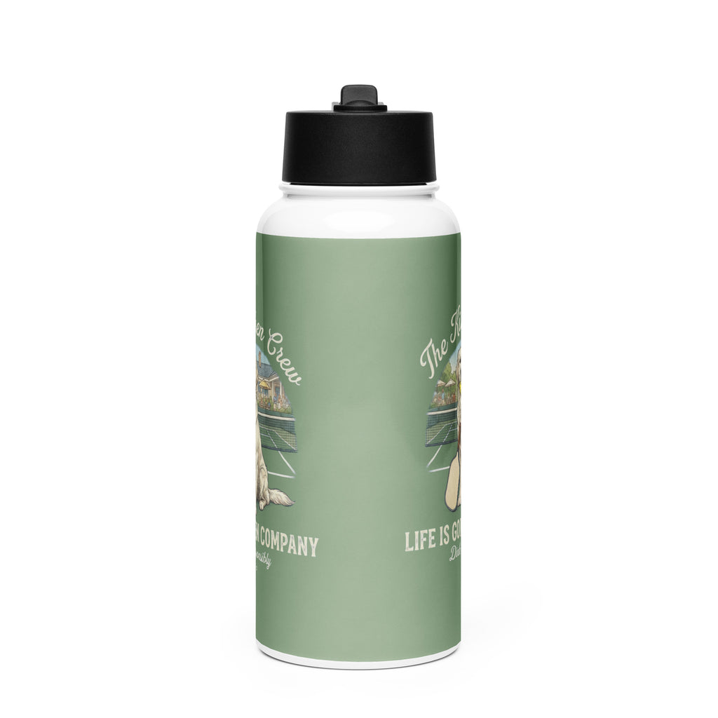 The Kitchen Crew Mother's Day Limited Edition Stainless steel water bottle with a straw lid