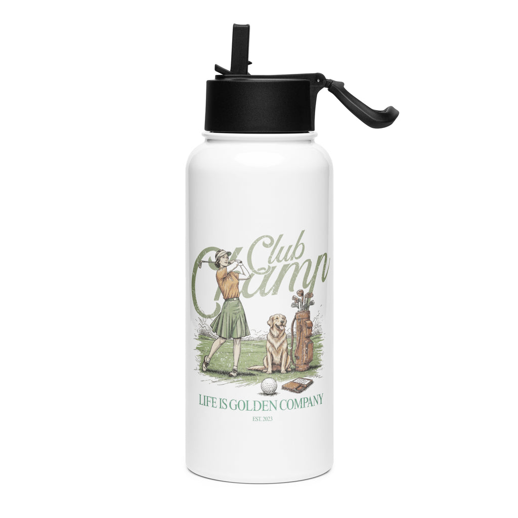 Club Champ Mother's Day Limited Edition Stainless steel water bottle with a straw lid