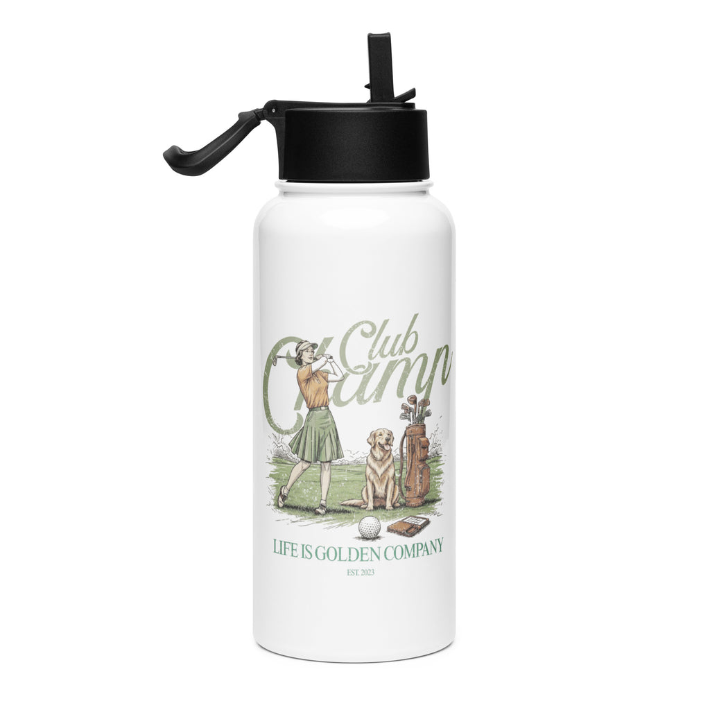 Club Champ Mother's Day Limited Edition Stainless steel water bottle with a straw lid