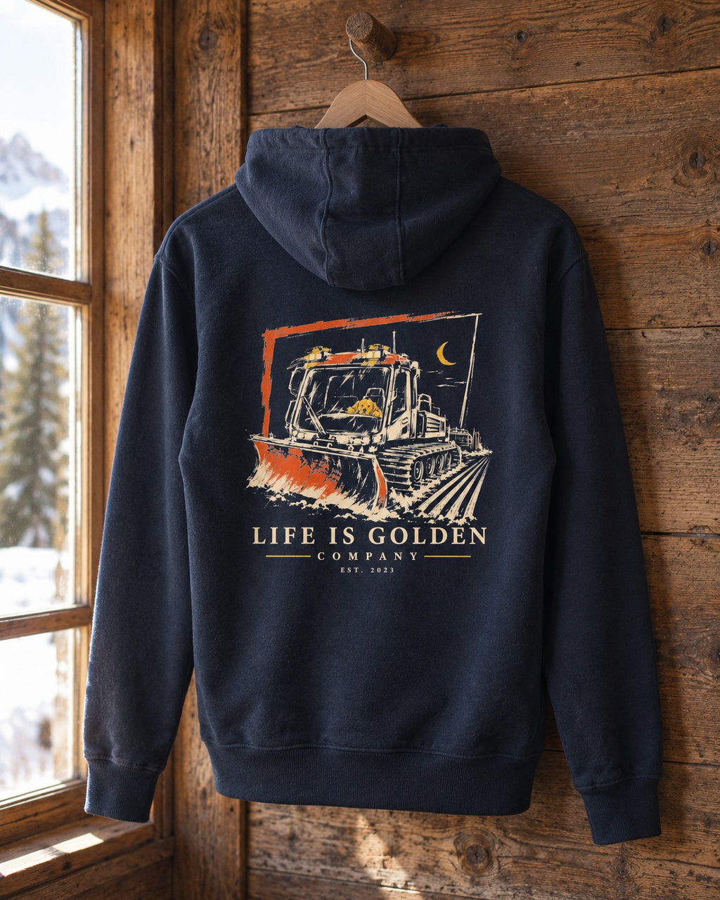 Corduroy Crew Hoodie — lifestyle