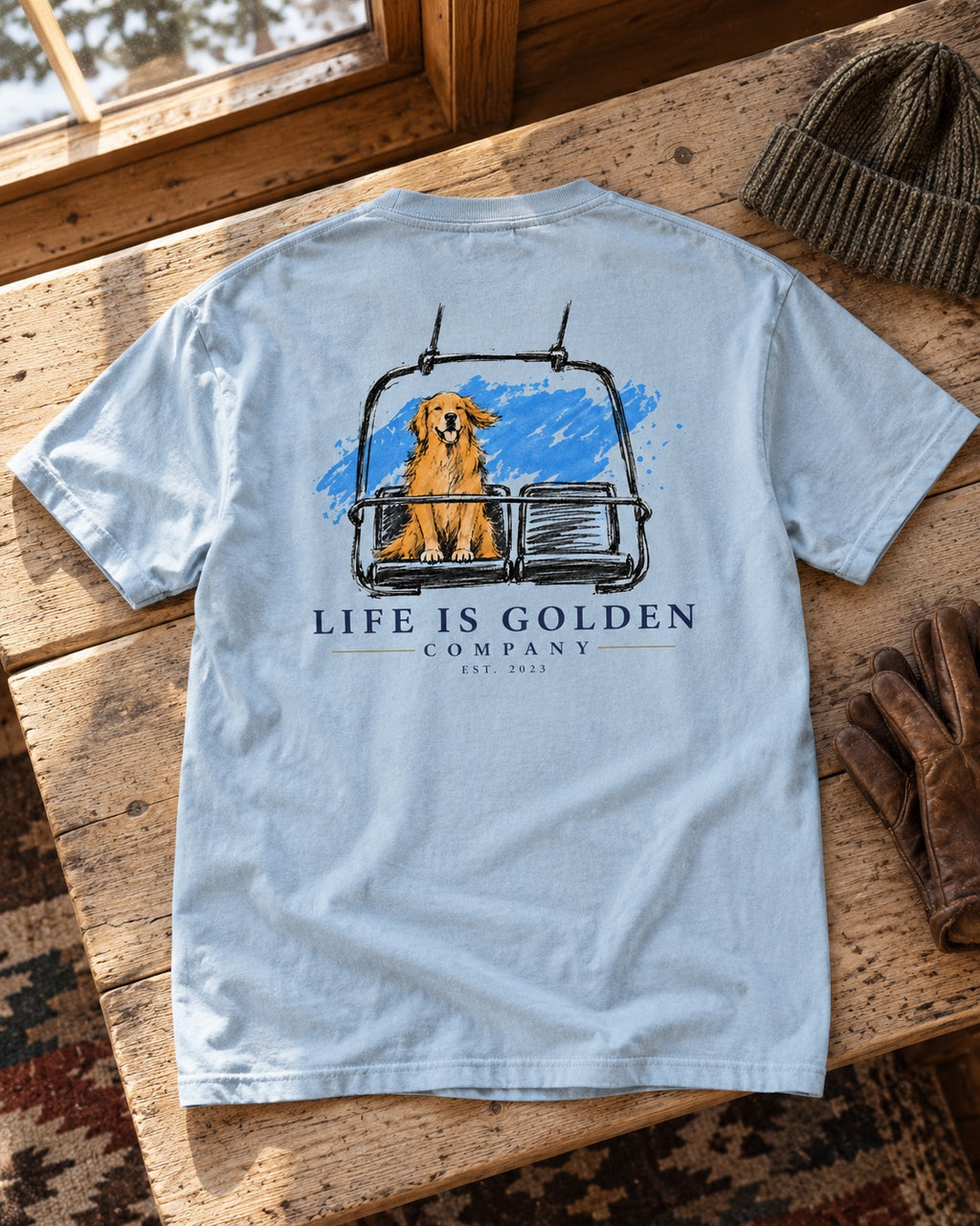 One More Lap Heavyweight Tee — lifestyle