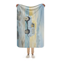 Beach Bronco Sherpa Blanket