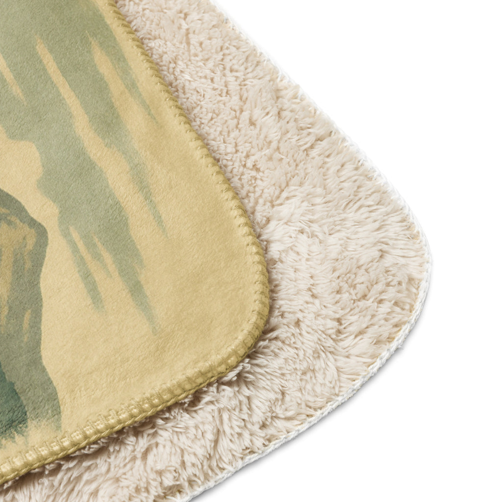Rocky Mountain Retriever  Sherpa Blanket