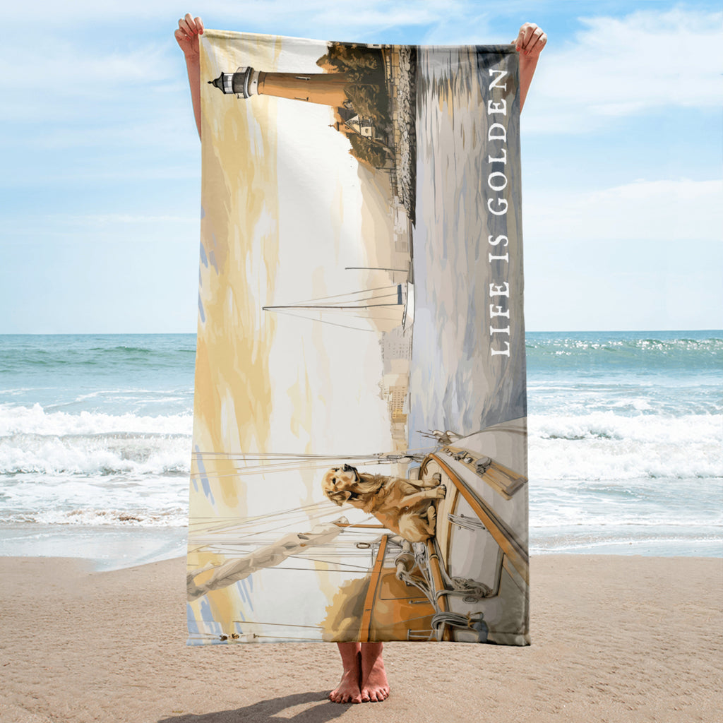 Golden Sail Towel