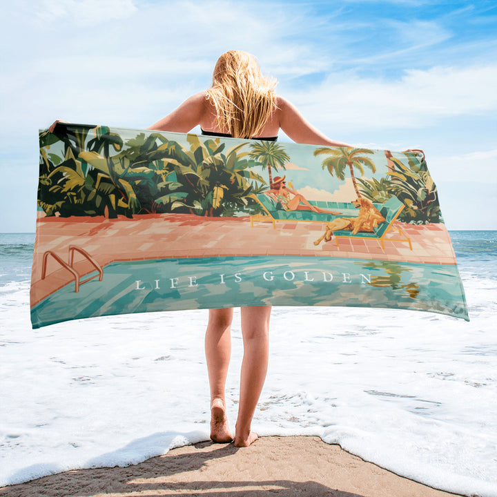 Golden Girls Poolside Towel