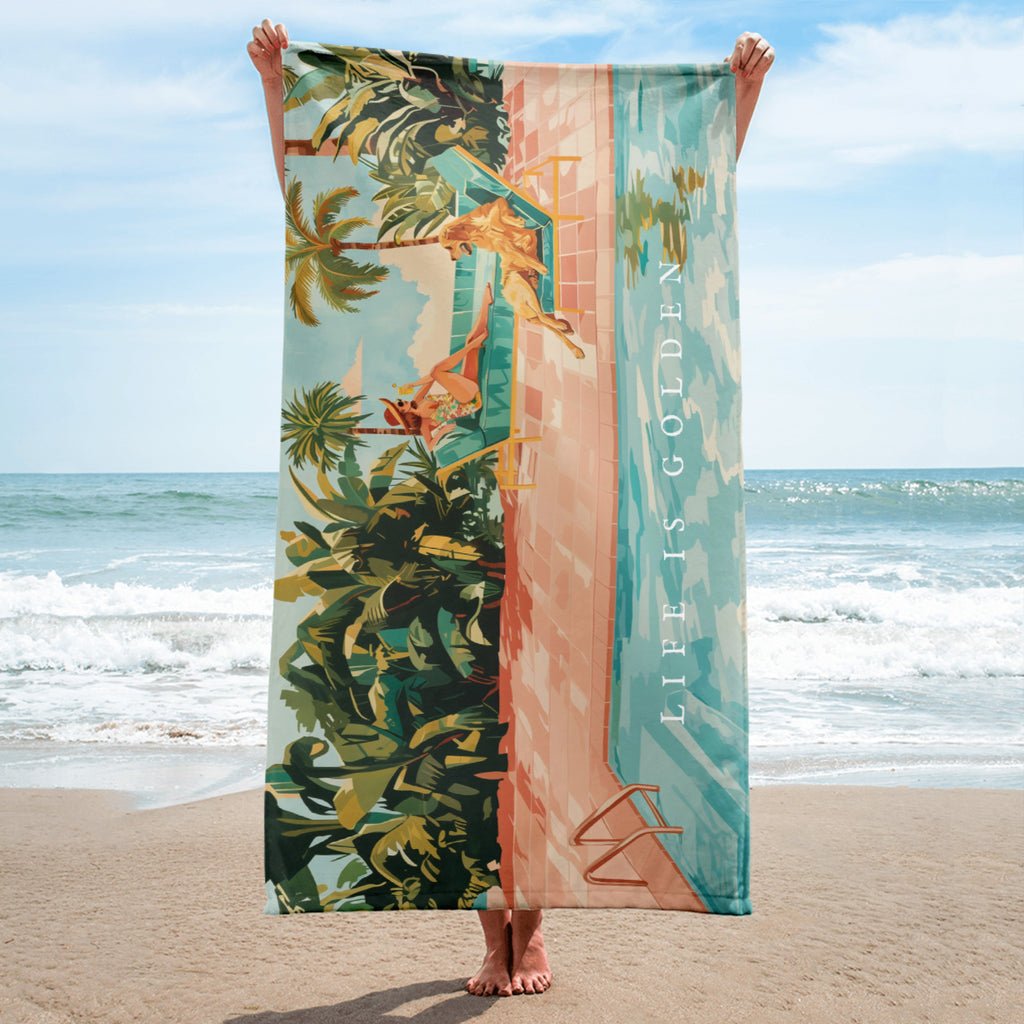 Golden Girls Poolside Towel