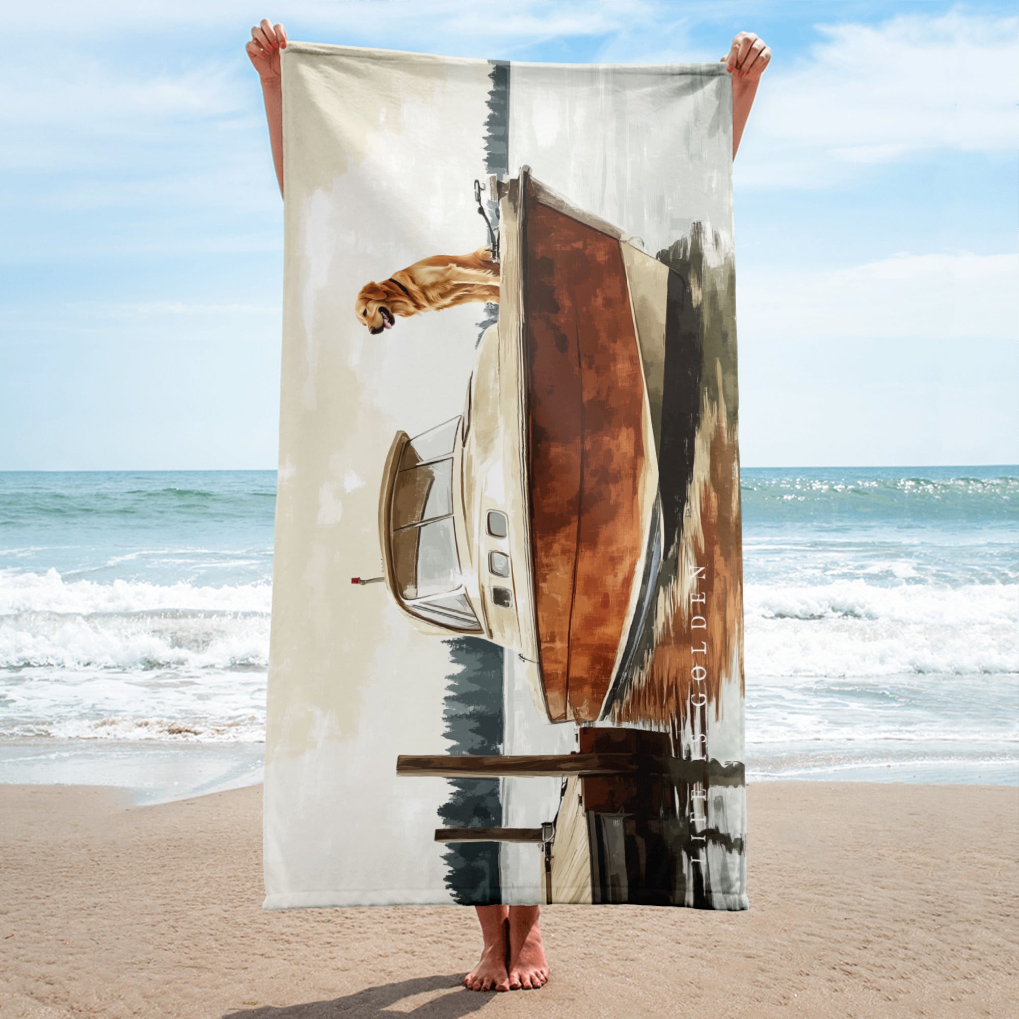Anchors Away Towel