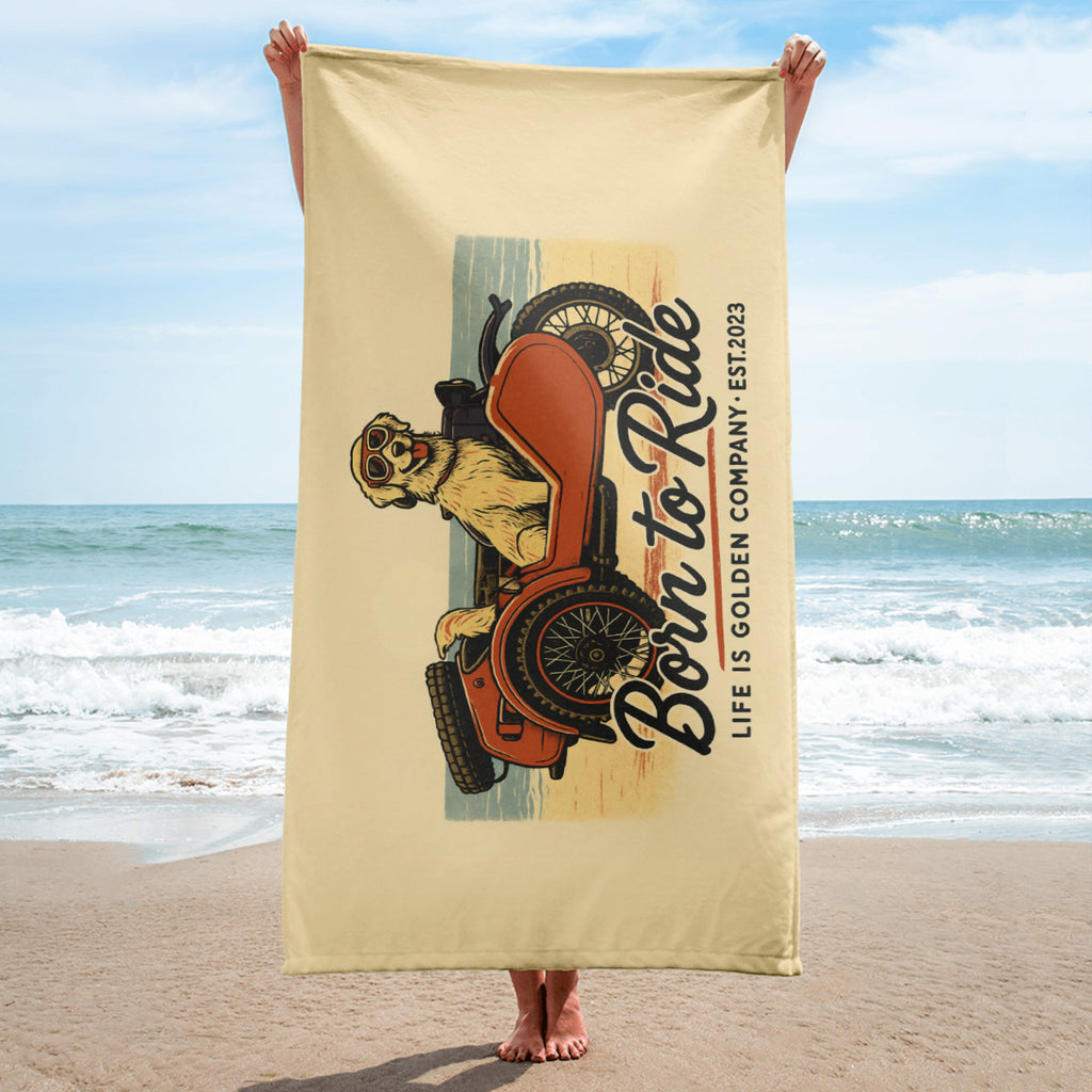 Born to Ride Towel