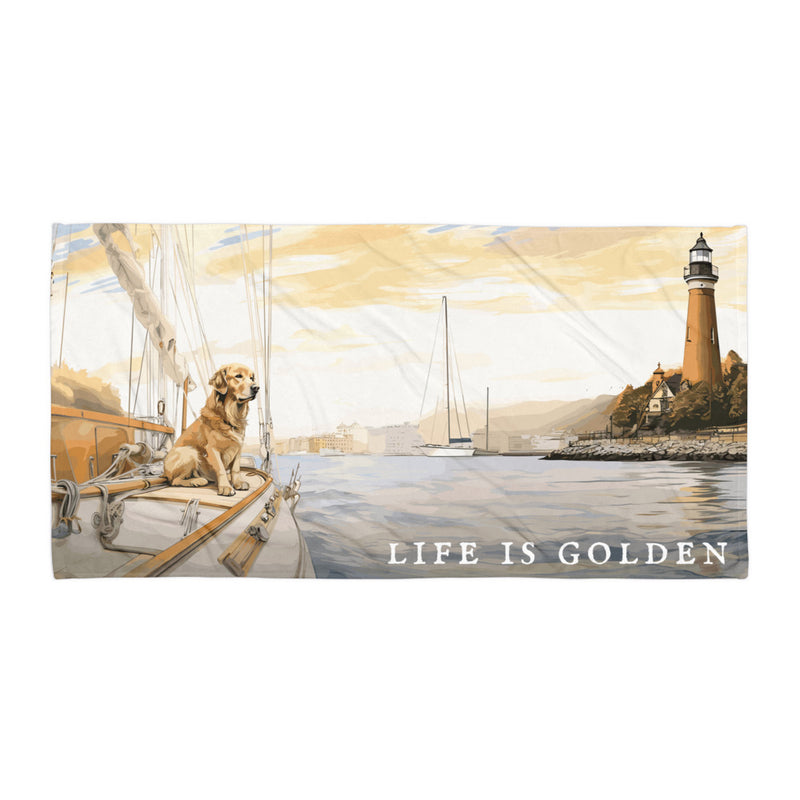 Golden Sail Towel