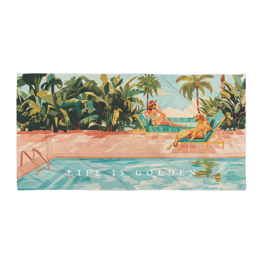 Golden Girls Poolside Towel