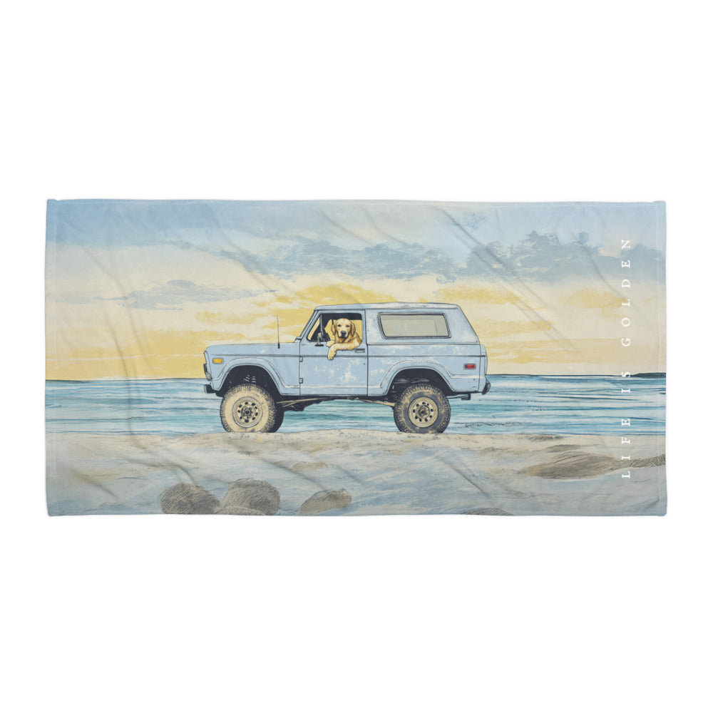Beach Bronco Towel