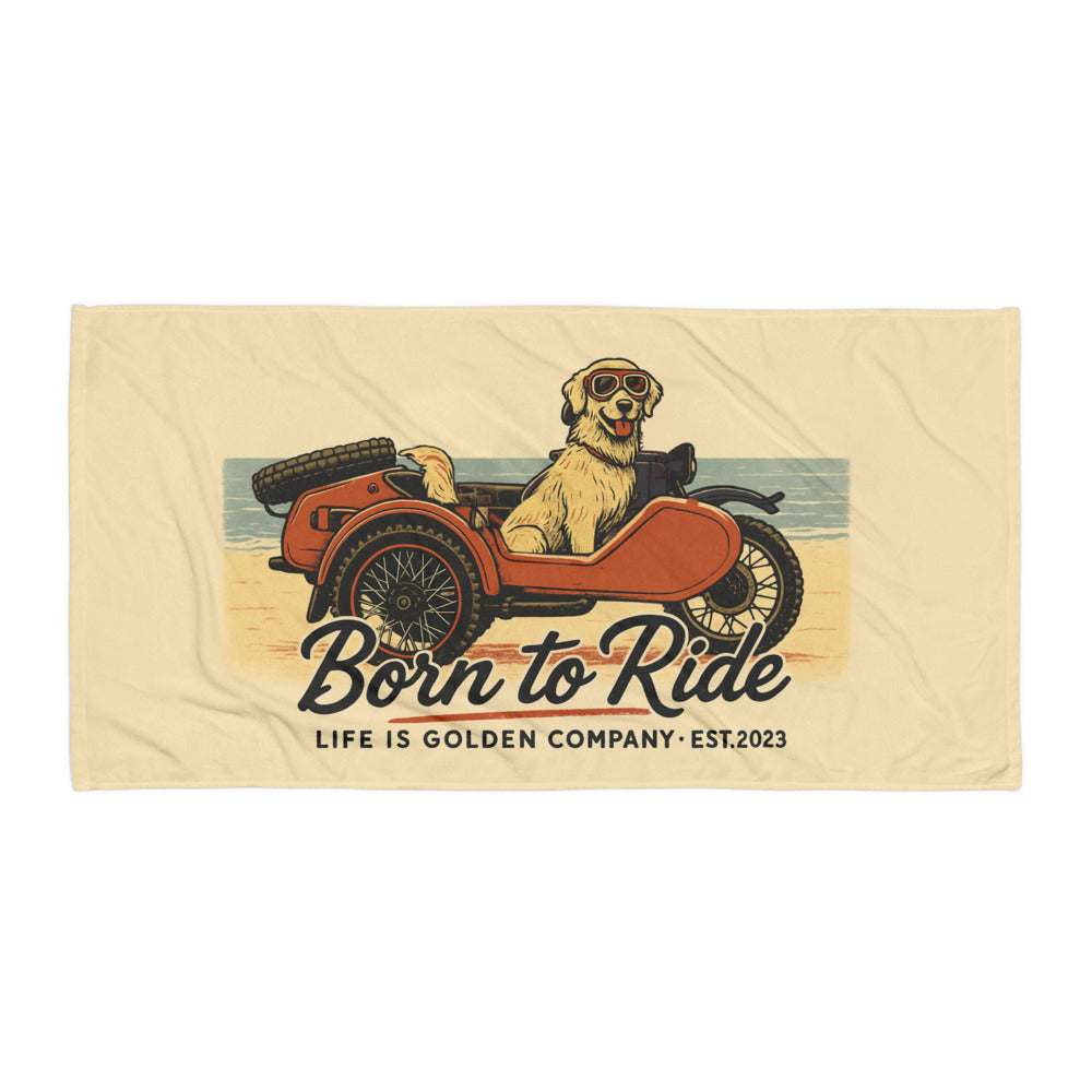 Born to Ride Towel