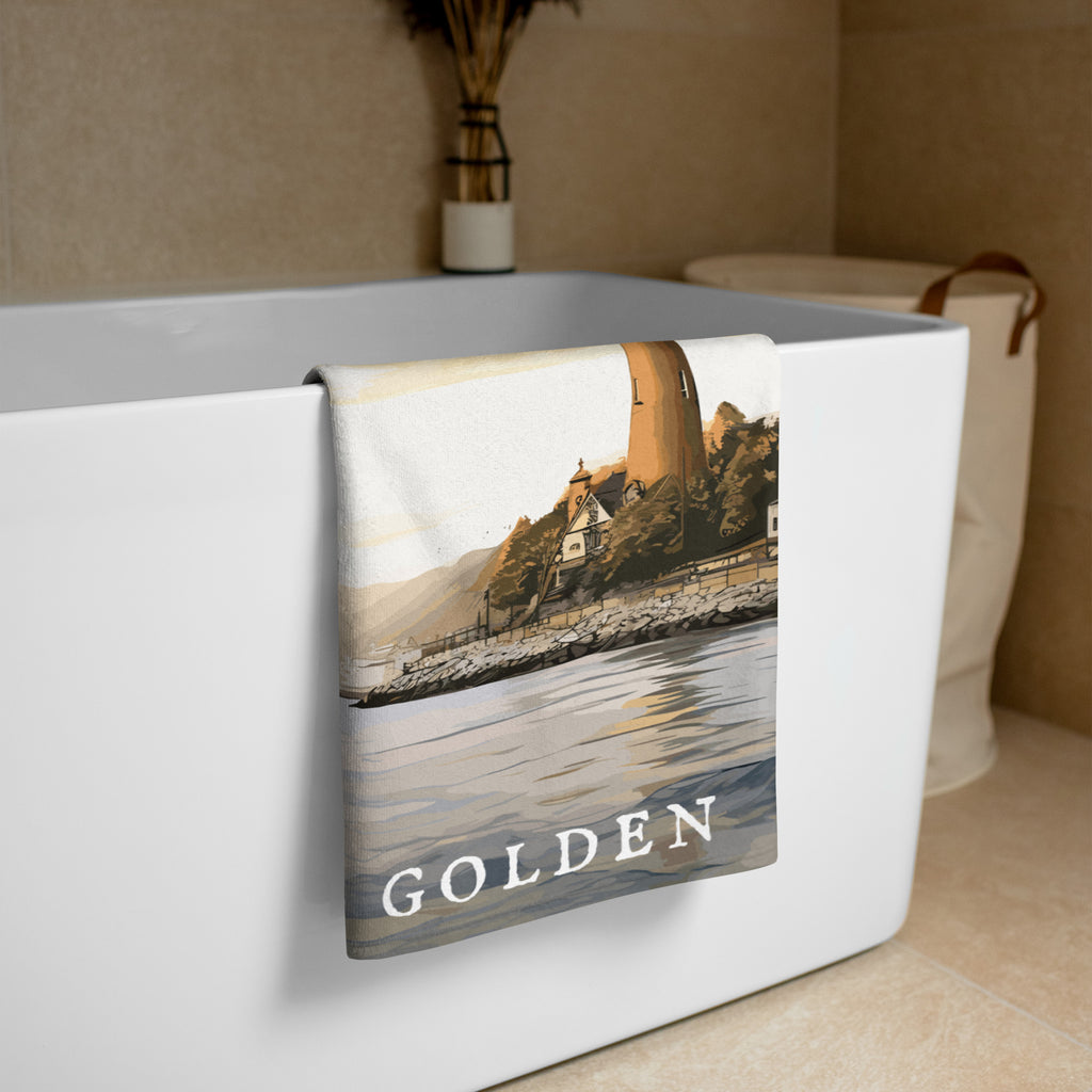 Golden Sail Towel