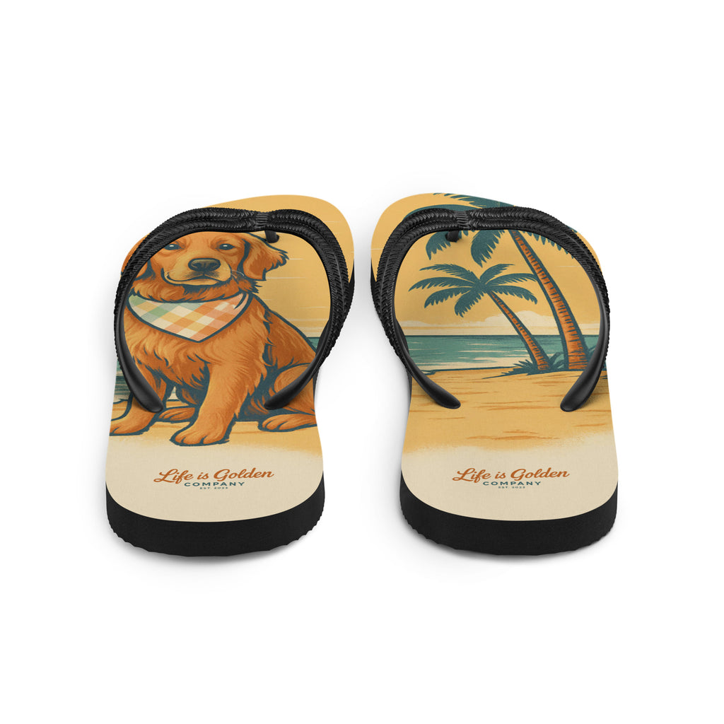Barefoot &amp; Golden Sandals
