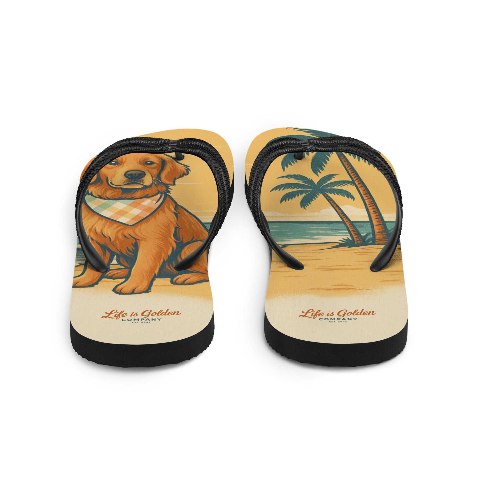 Barefoot &amp; Golden Sandals
