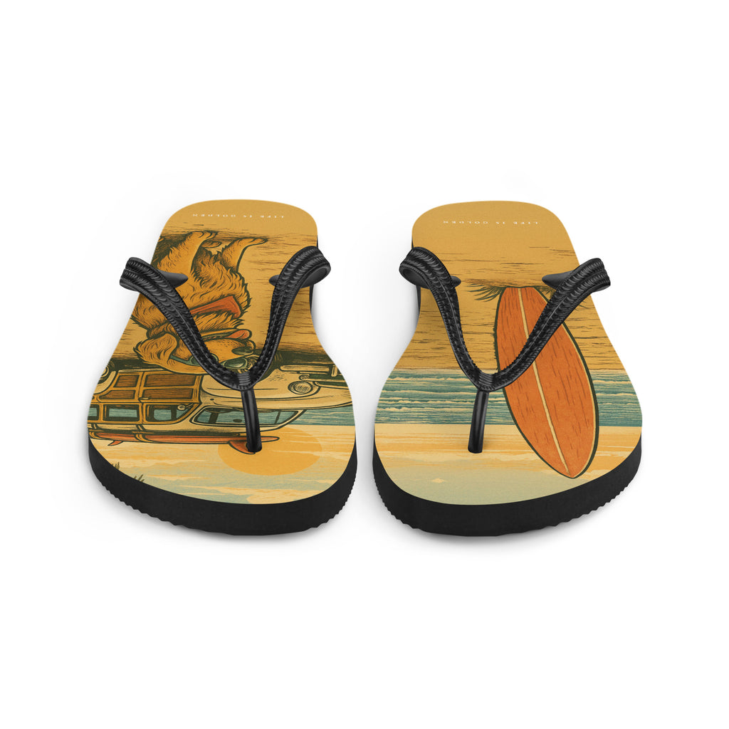 Retro Woody Sandals