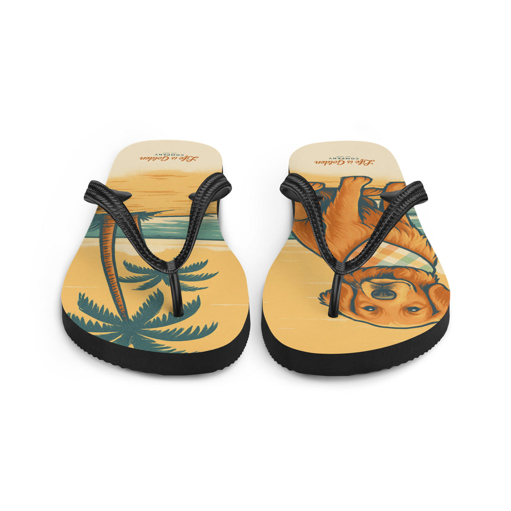Barefoot &amp; Golden Sandals