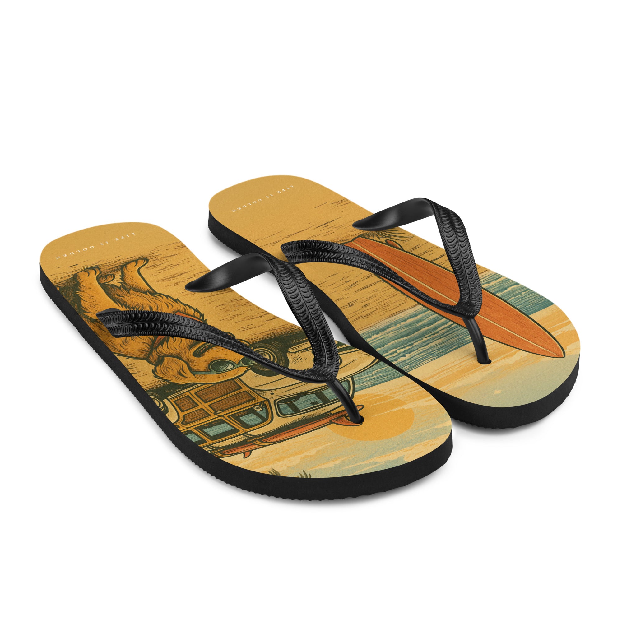 Retro Woody Sandals