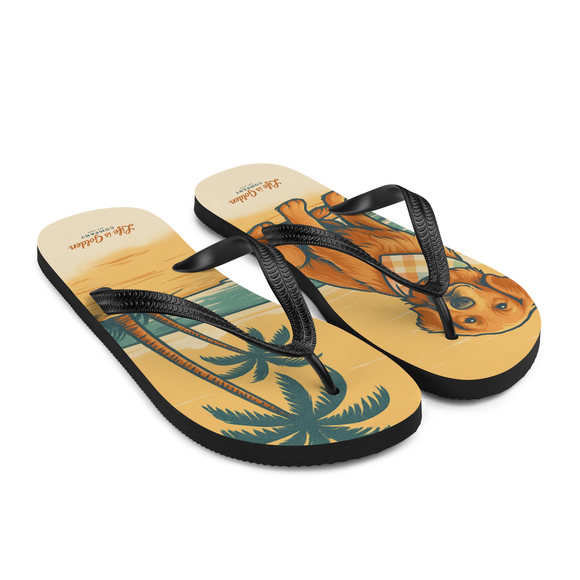 Barefoot &amp; Golden Sandals