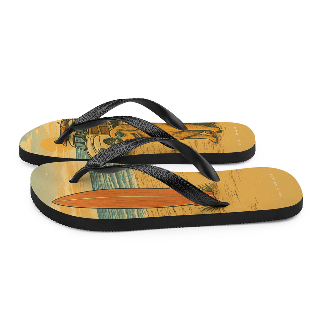 Retro Woody Sandals