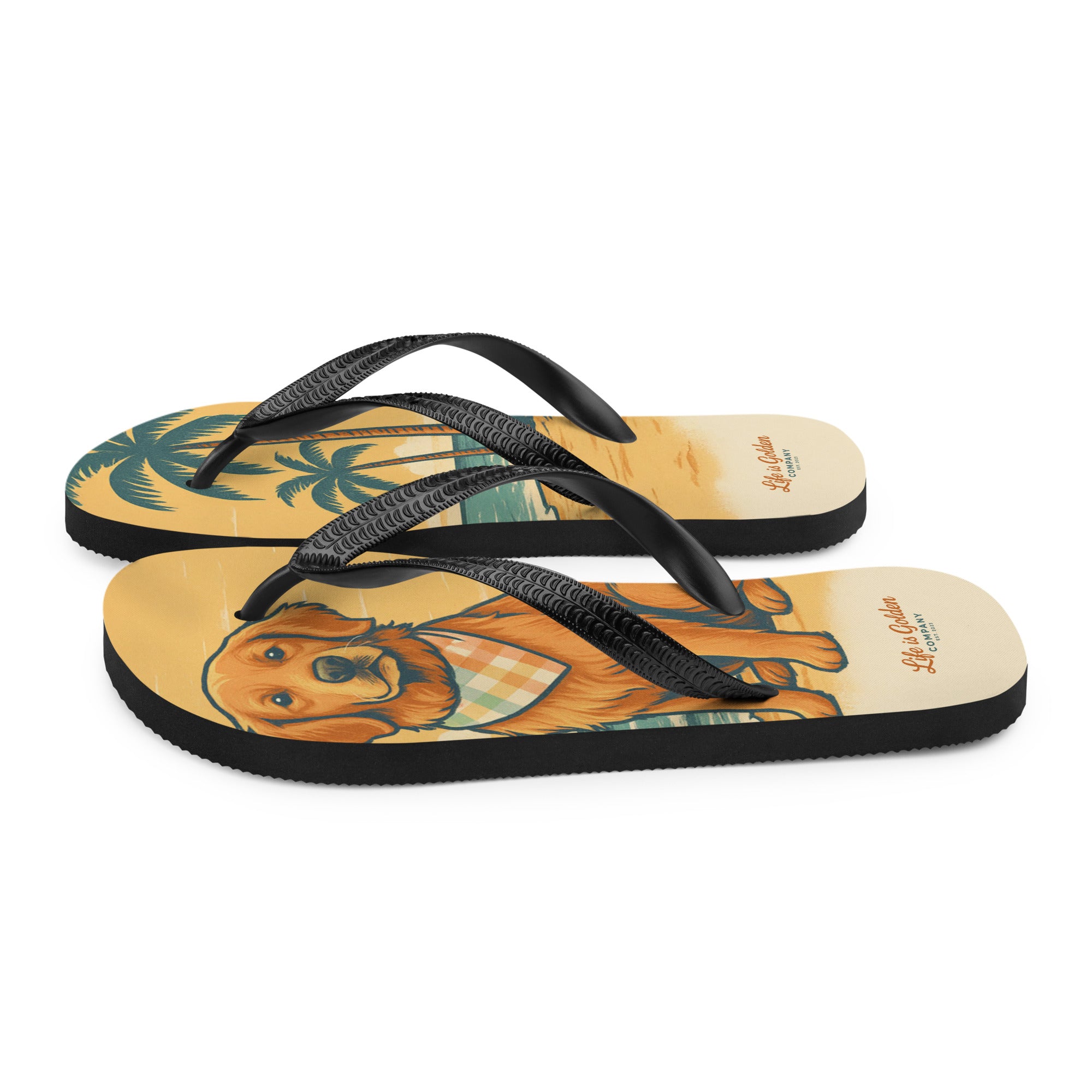 Barefoot &amp; Golden Sandals
