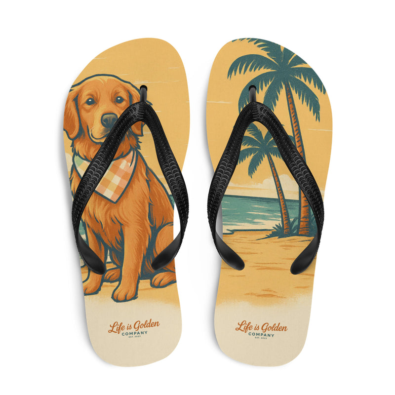 Barefoot & Golden Sandals