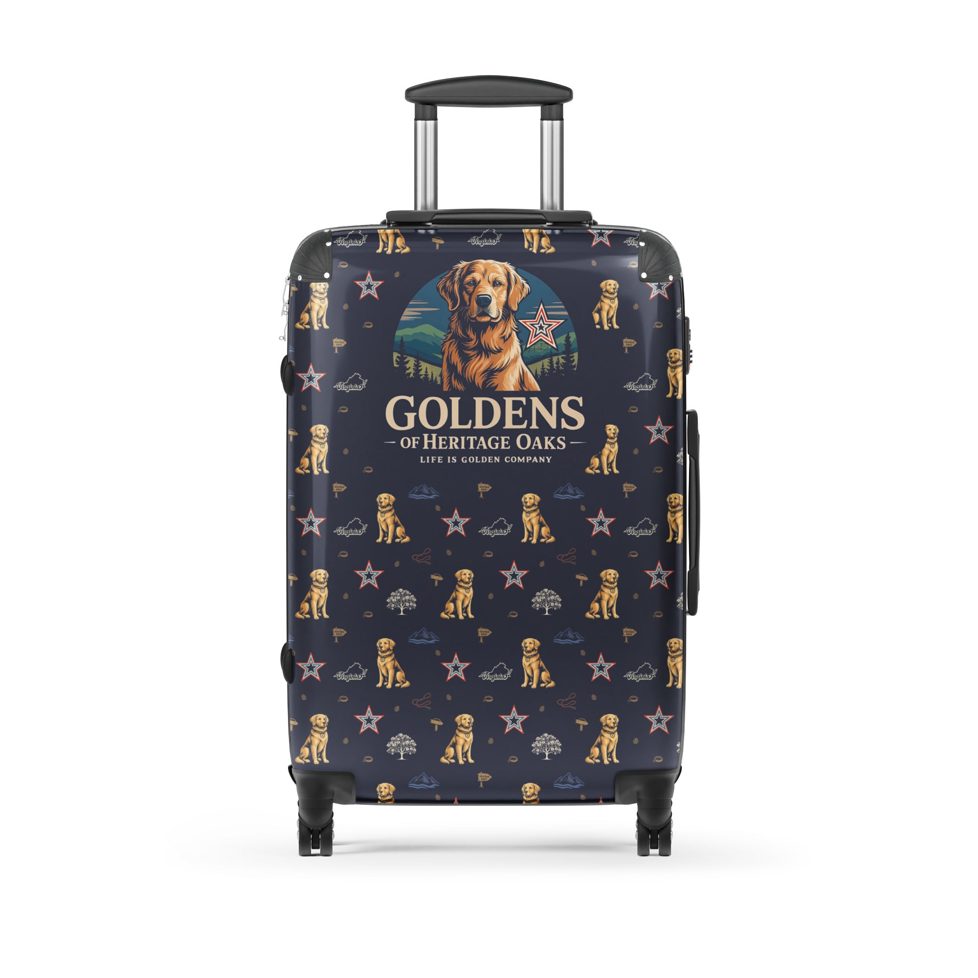 Heritage Oaks Hard-shell suitcase