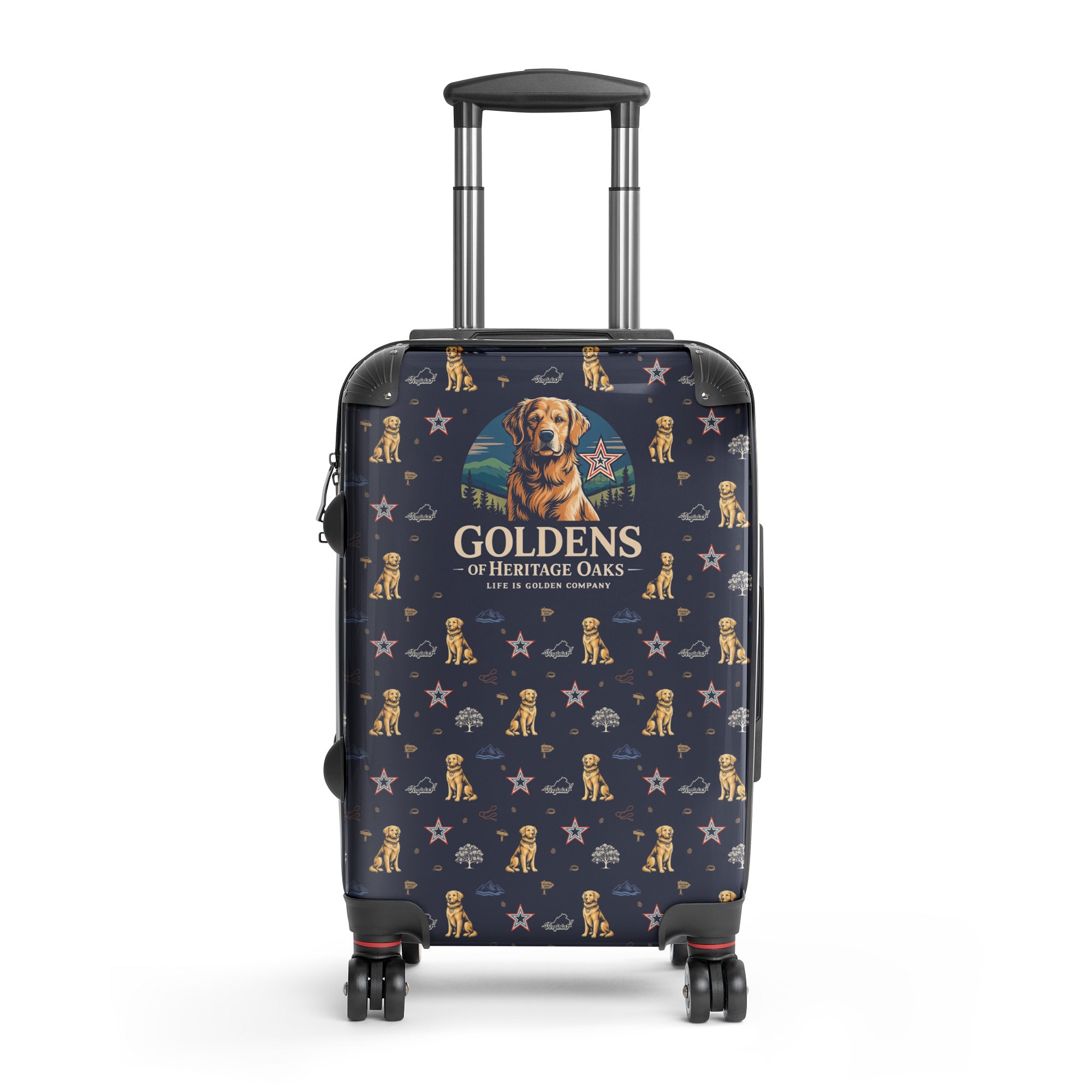 Heritage Oaks Hard-shell suitcase