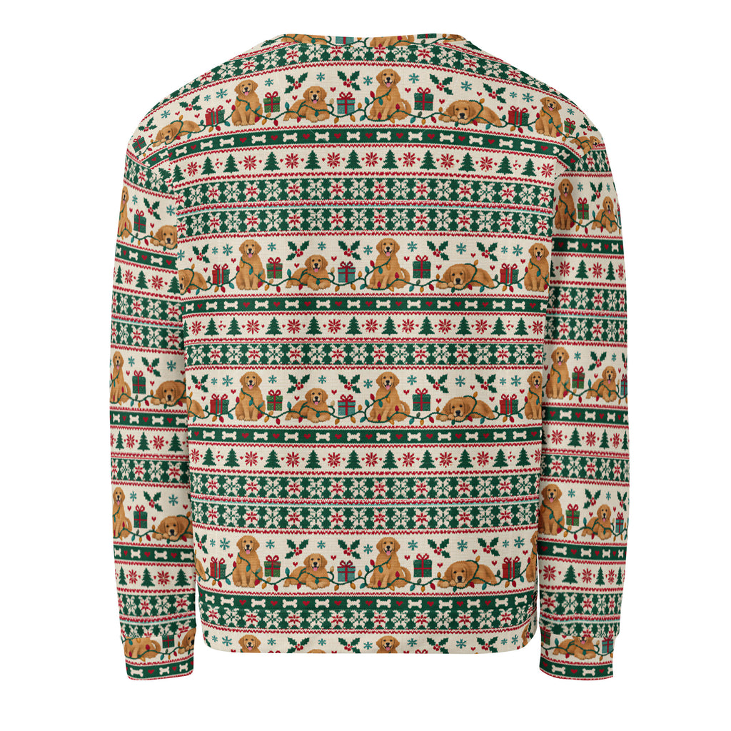 Tangled Up in Christmas Sweatshirt — Ghost Back