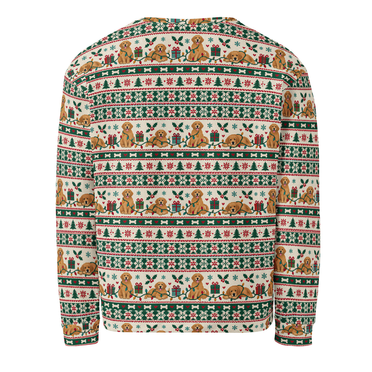 Tangled Up in Christmas Sweatshirt — Ghost Back