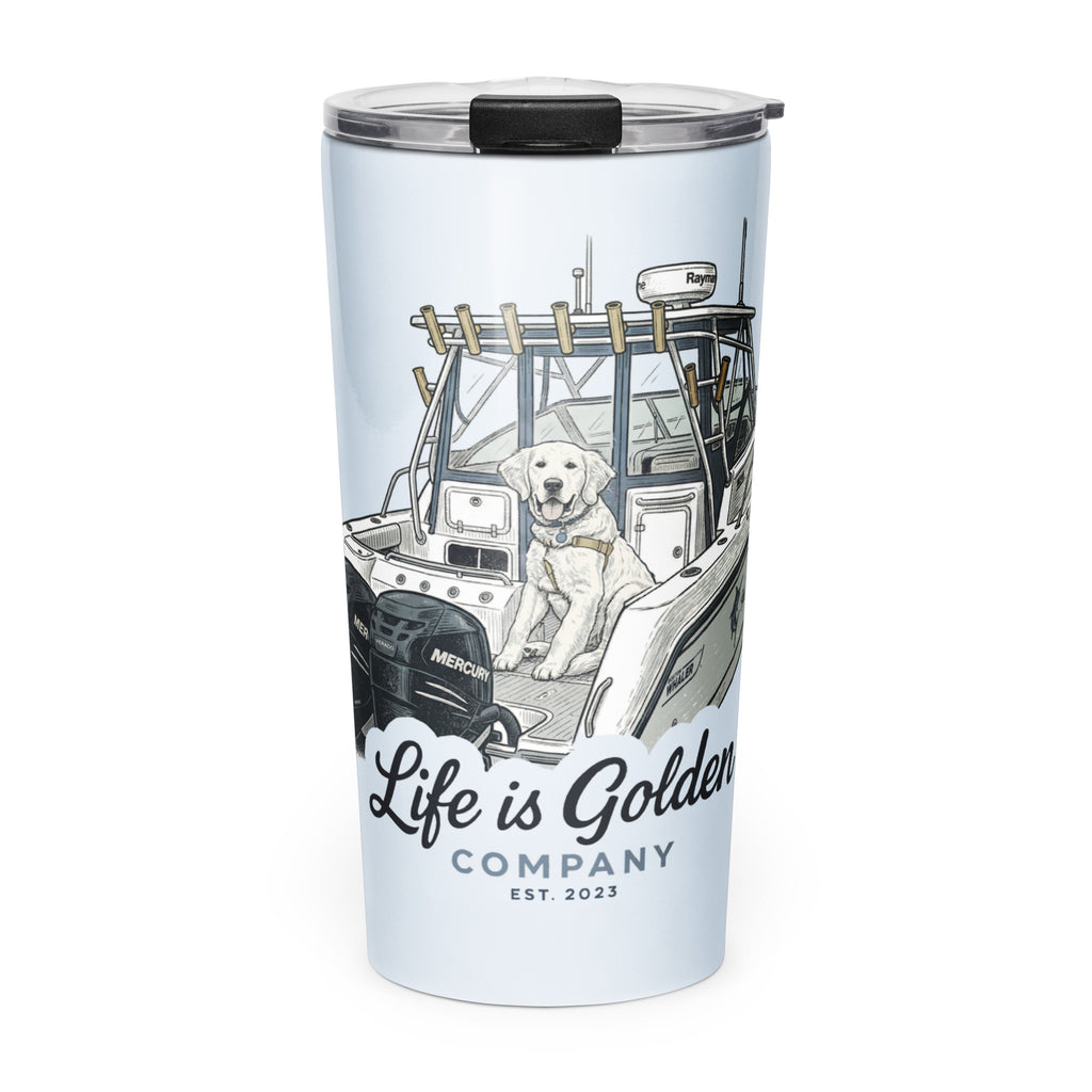 Boat Life Tapered stainless steel tumbler