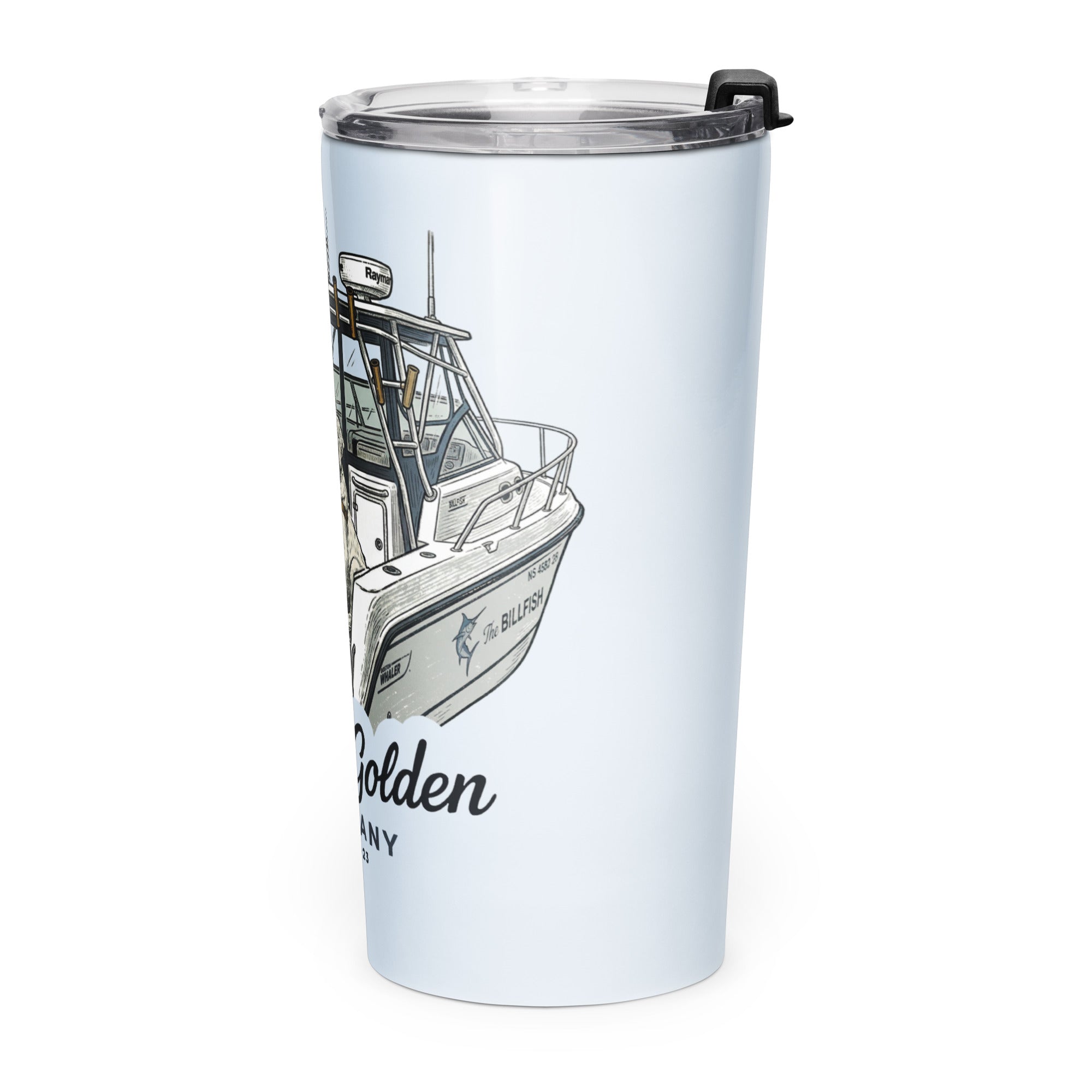 Boat Life Tapered stainless steel tumbler