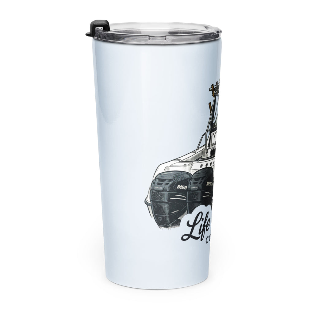 Boat Life Tapered stainless steel tumbler