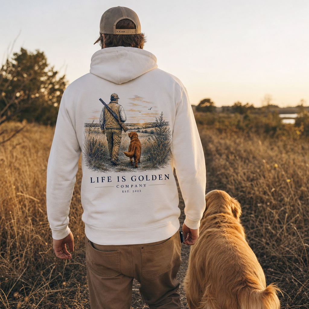 The First Light Hoodie — lifestyle
