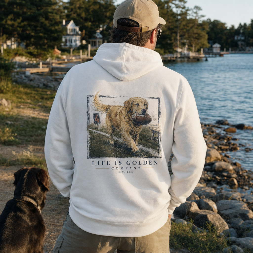 The Fourth Down Hoodie — lifestyle