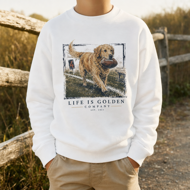 The Fourth Down Youth Crewneck