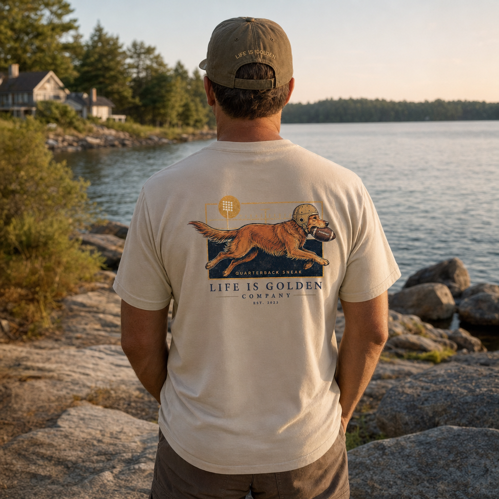 The Goal Line Tee — lifestyle