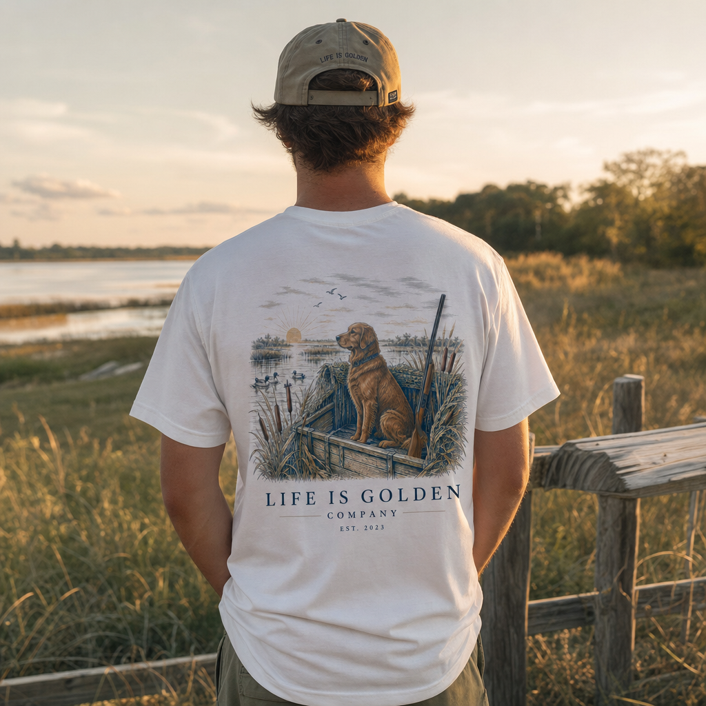 The Hunting Blind Heavyweight Tee — lifestyle