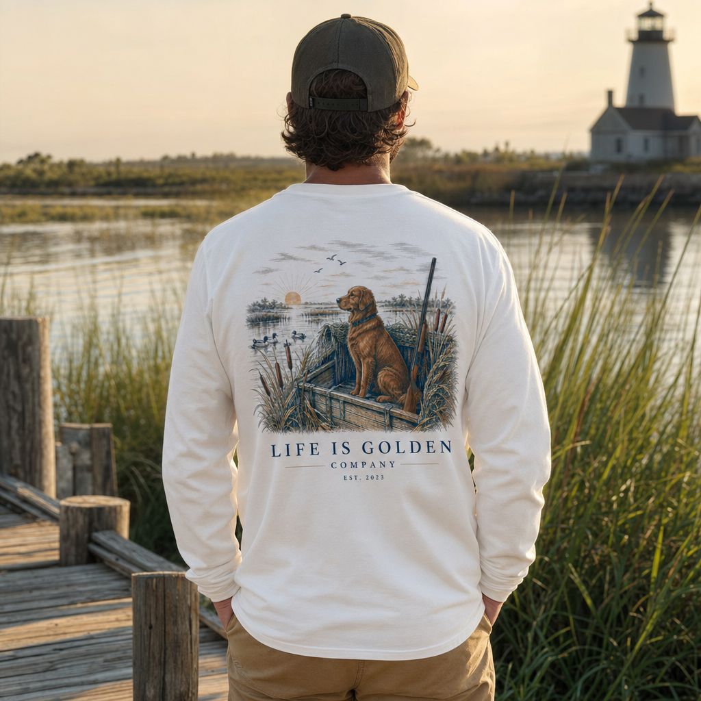 The Hunting Blind Long-Sleeve — lifestyle