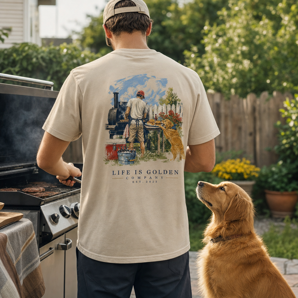 The Pitmaster Tee — lifestyle