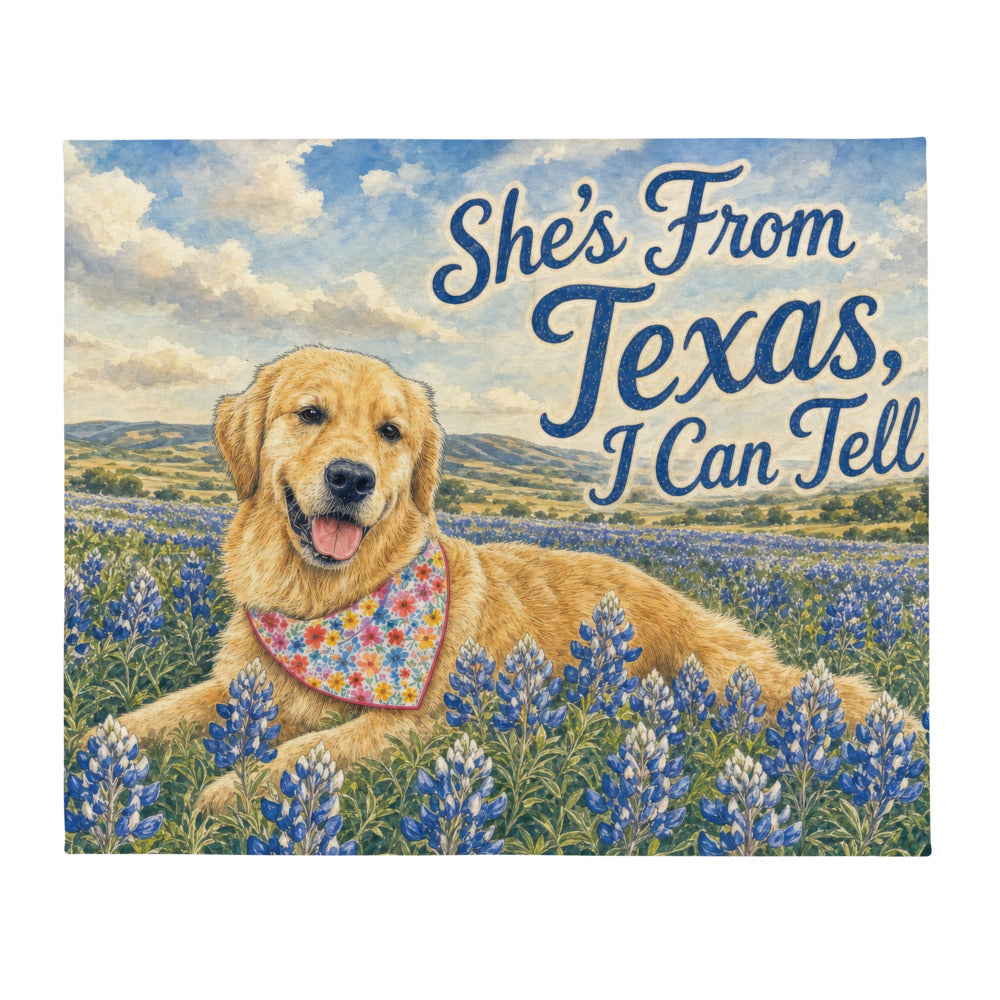 Custom #15729 Throw Blanket — White