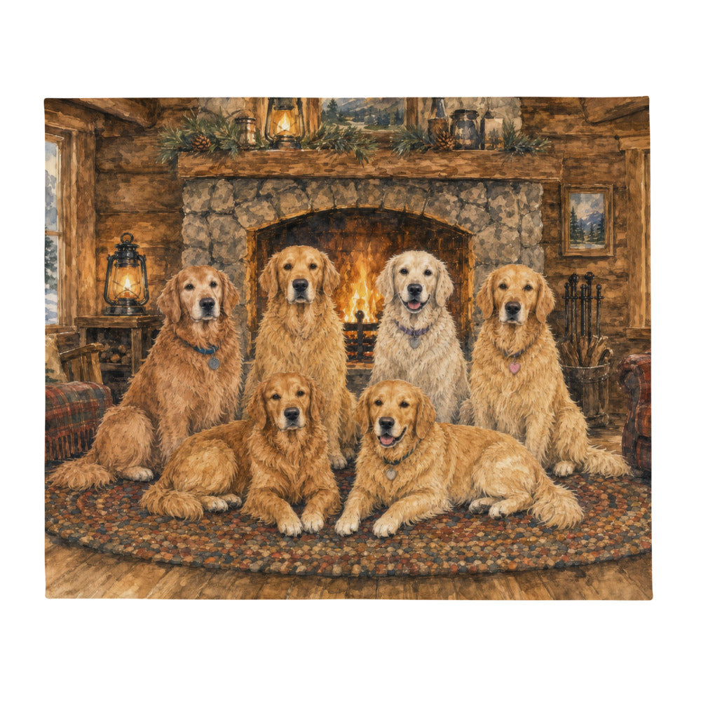 Custom #15838 Throw Blanket — White