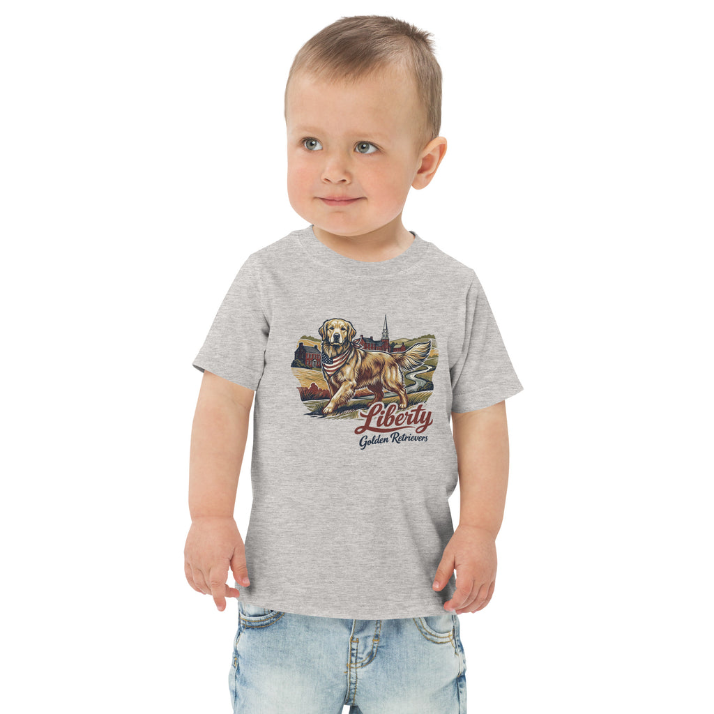 Liberty Golden Retrievers Toddler Tee