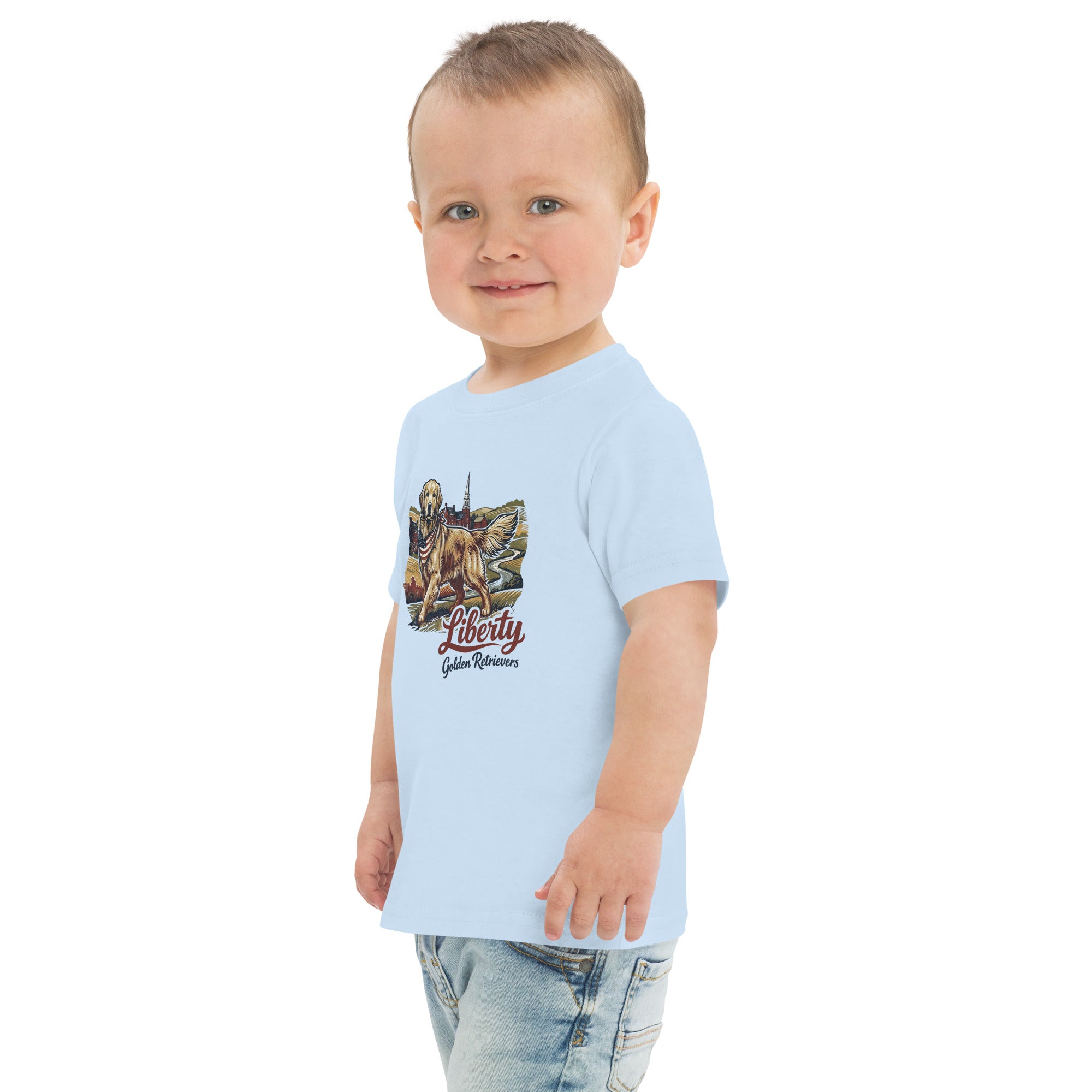 Liberty Golden Retrievers Toddler Tee