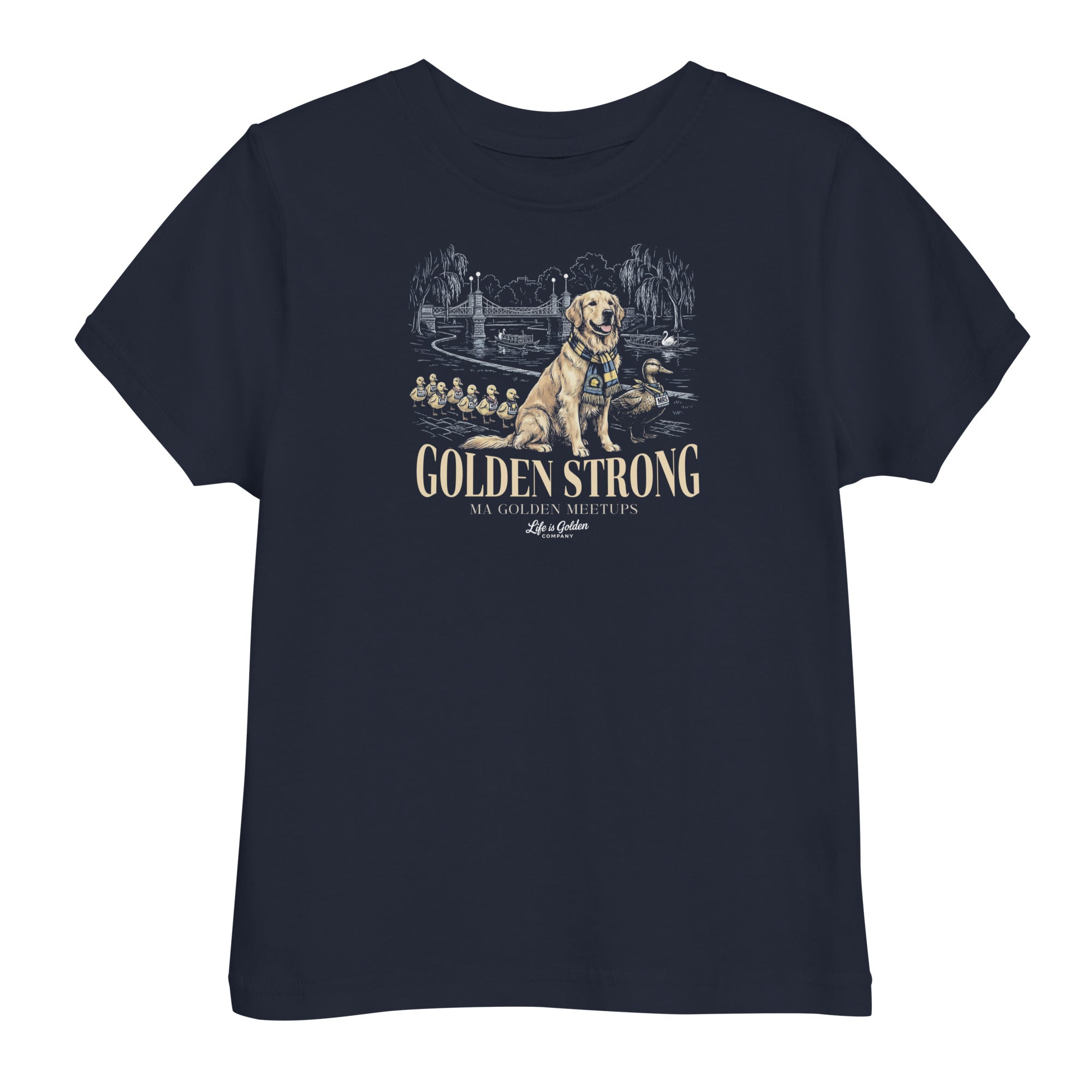 Make Way For Goldens Unisex Toddler Tee