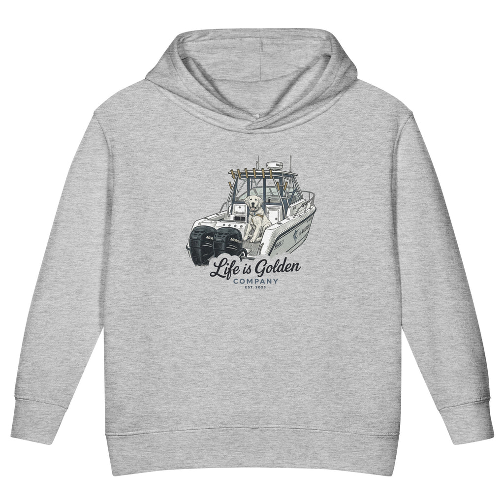 Boat Life Toddler fleece pullover hoodie