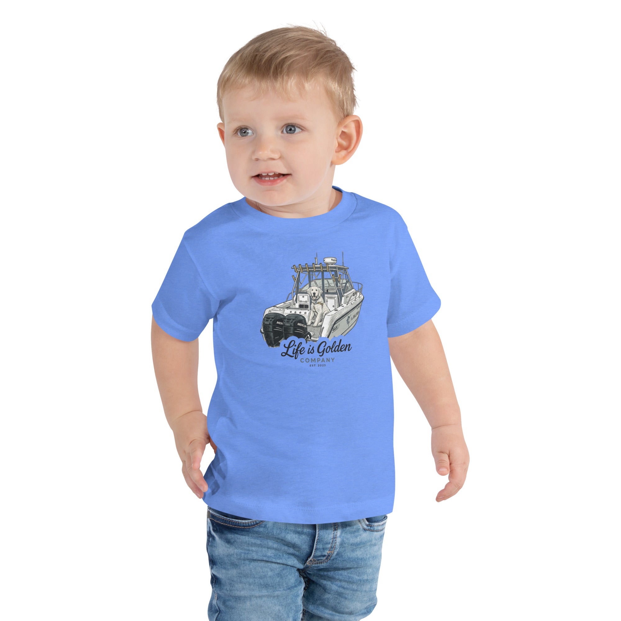 Boat Life Toddler Short Sleeve Tee
