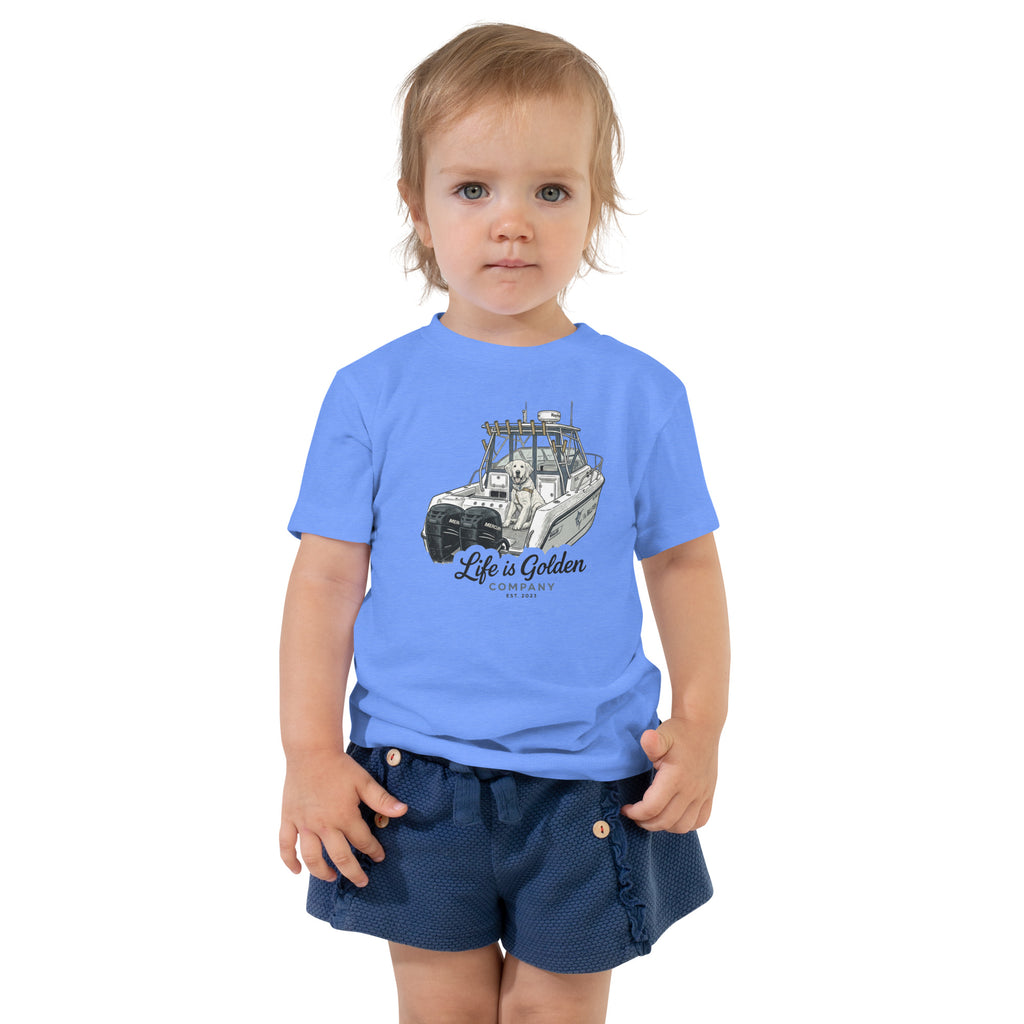 Boat Life Toddler Short Sleeve Tee