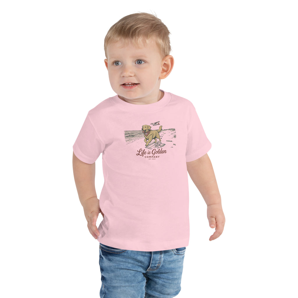 VT Beach Run Toddler Tee